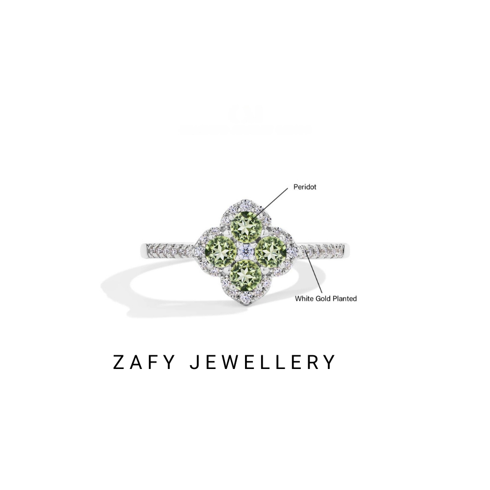 Vivienne Ring– D Colour VVS1 Moissanite in Solid 925 Sterling Silver
