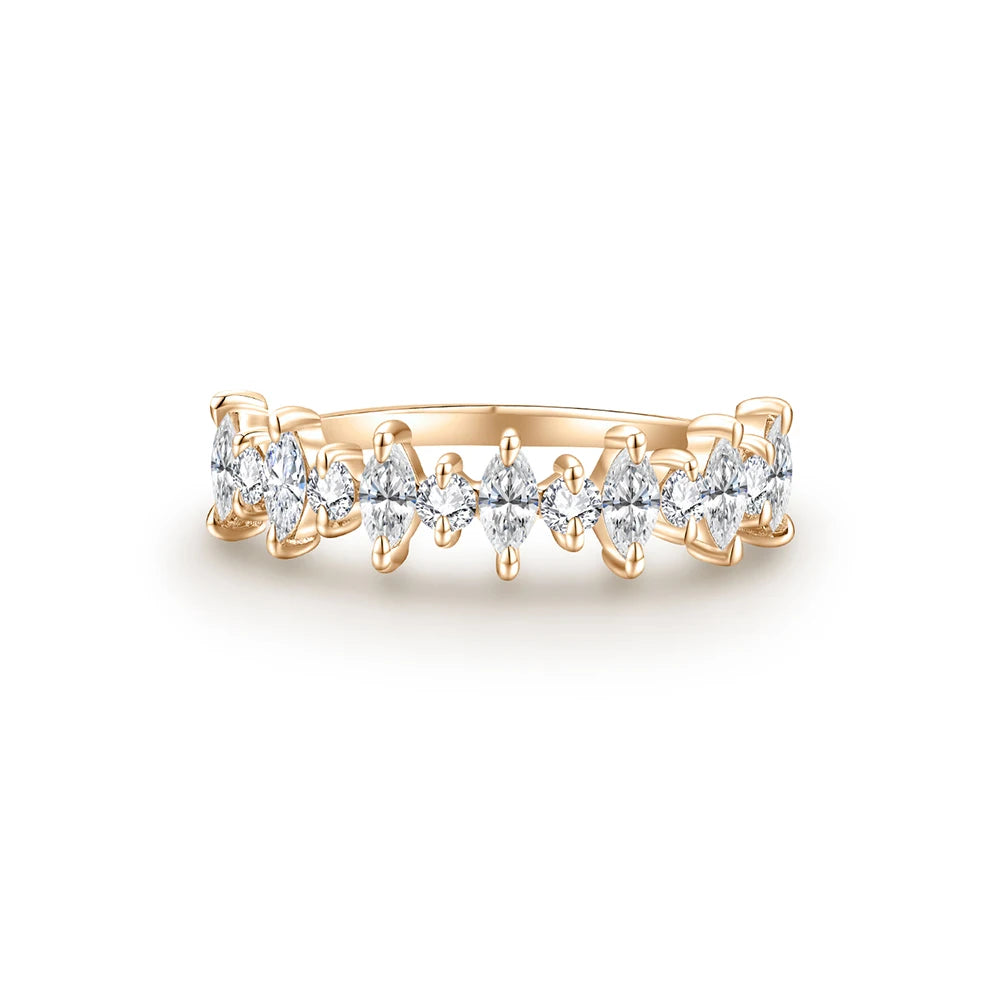 Elora Moissanite Diamond Ring S925 Silver