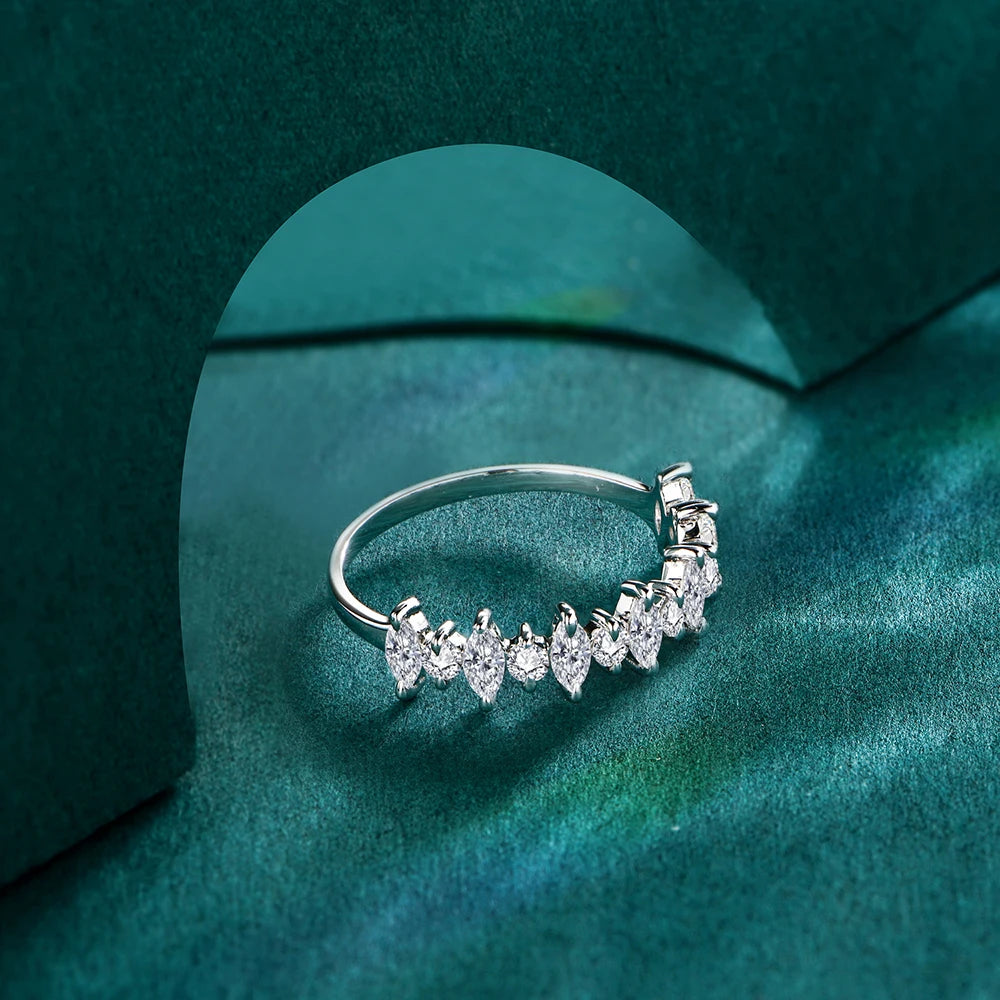 Elora Moissanite Diamond Ring S925 Silver